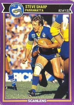 1987 Scanlens Rugby League #82 Steve Sharp Front